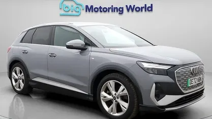 Grey Used 2022 Audi Q4 e-tron S-Line SUV | £22,700 (Fair price)