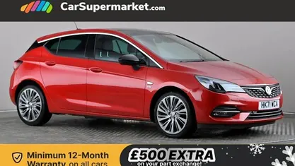 Red Used 2021 Vauxhall Astra Edition Hatchback | £10,497 (Fair price)