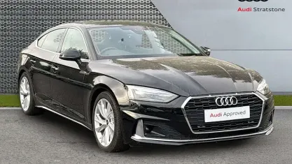 Used Audi A5 Sportback Sport 150 HP (110 kW) 2024 Black Hatchback