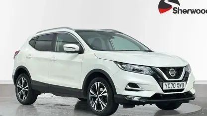 Used Nissan Qashqai N-Connecta 160 HP (117 kW) 2020 White SUV