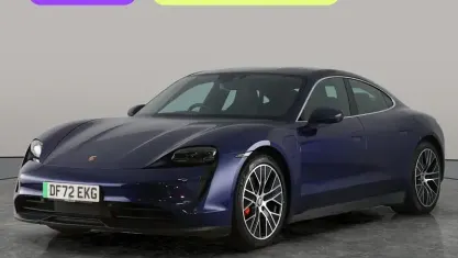 Used Porsche Taycan 419 kW (571 HP) 2022 Blue Sedan