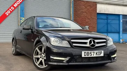 Used Mercedes C220 Sport Edition 170 HP (125 kW) 2014 Black Coupe