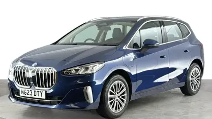 Used BMW 225 Active Tourer Luxury Line 245 HP (180 kW) 2023 Blue MPV
