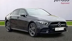 Black Used 2021 Mercedes A250 AMG line Sedan | £16,848 (Good price)