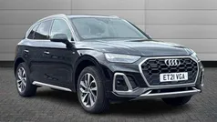 Black Used 2021 Audi Q5 S-Line SUV | £30,395 (Fair price)