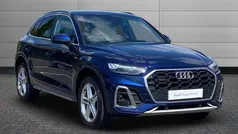 Blue Used 2023 Audi Q5 S-Line SUV | £35,850 (Fair price)