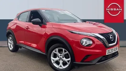 Used Nissan Juke Acenta 117 HP (86 kW) 2020 Red SUV