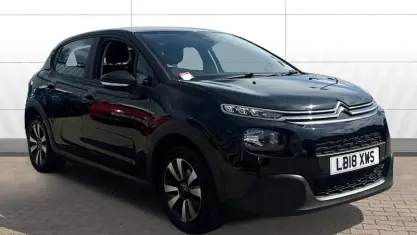 Used Citroën C3 Feel 82 HP (60 kW) 2018 Black Hatchback