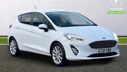White Used 2021 Ford Fiesta Titanium Hatchback | £11,999 (Good price)