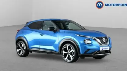 Used Nissan Juke Tekna 114 HP (83 kW) 2021 Blue SUV