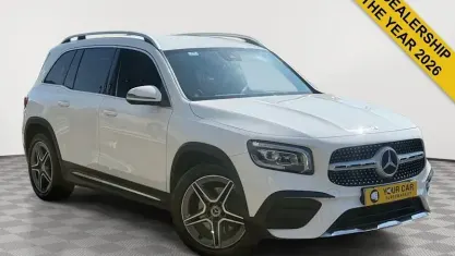 Used Mercedes GLB200 AMG line 163 HP (119 kW) 2020 White SUV