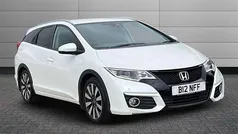 White Used 2015 Honda Civic SR Estate | £8,350 (Fair price)