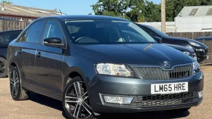 Used Skoda Rapid Sport 110 HP (80 kW) 2015 Grey Hatchback