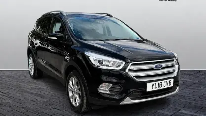 Used Ford Kuga Titanium 120 HP (88 kW) 2018 Black SUV