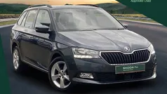 Quartz grey metallic Used 2021 Skoda Fabia SE L Hatchback | £12,458 (Fair price)