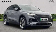 Used 2025 Audi Q4 Sportback e-tron Black Edition SUV | £42,305 (Good price)