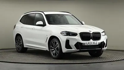 White Used 2024 BMW X3 M Sport SUV | £41,400 (Fair price)