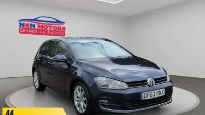 Used VW Golf VII GT 150 HP (110 kW) 2014 Blue Hatchback
