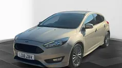 Silver Used 2017 Ford Focus ST-Line Hatchback | £11,995 (Fair price)