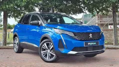 Blue Used 2021 Peugeot 3008 Allure Premium SUV | £16,537 (Fair price)
