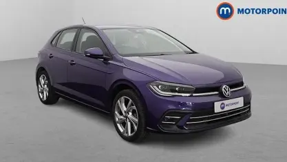 Used VW Polo Style 95 HP (69 kW) 2023 Mauve/purple Hatchback