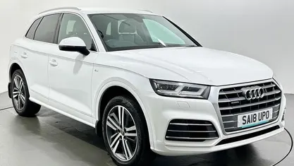 Used Audi Q5 S-Line 252 HP (185 kW) 2018 White SUV
