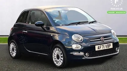 Used Fiat 500C Dolcevita 69 HP (50 kW) 2021 Blue Cabriolet