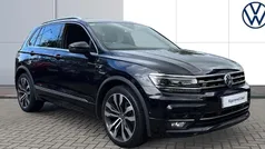 Black Used 2020 VW Tiguan R-line SUV | £24,395 (Fair price)