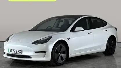 Used Tesla Model 3 Long Range AWD 366 kW (498 HP) 2023 White Sedan