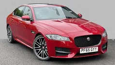 Red Used 2015 Jaguar XF R-Sport Sedan | £11,320 (Fair price)