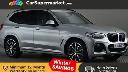 Silver Used 2019 BMW X3 M Sport SUV | £21,697 (Fair price)