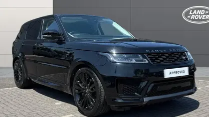 Used Land Rover Range Rover Sport HSE 300 HP (220 kW) 2021 Black SUV