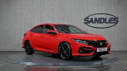 Used Honda Civic Sport 182 HP (133 kW) 2021 Red Hatchback