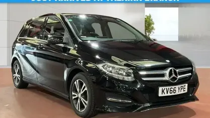 Used Mercedes B180 SE 109 HP (80 kW) 2016 Black Hatchback