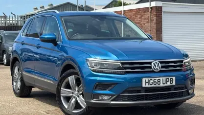 Used VW Tiguan SEL 150 HP (110 kW) 2019 Blue SUV
