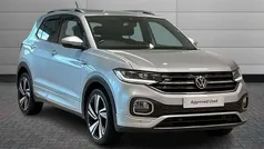 Reflex silver Used 2021 VW T-Cross R-line SUV | £16,150 (Fair price)