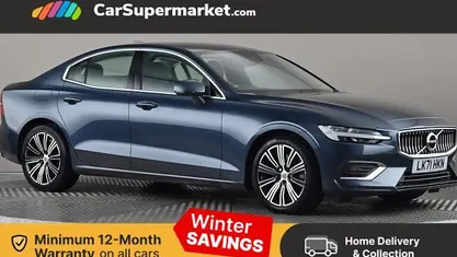 Blue Used 2021 Volvo S60 Inscription Sedan | £17,197 (Fair price)
