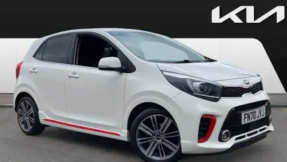 Używany Kia Picanto GT-Line 101 KM (74 kW) 2020 Biały Hatchback