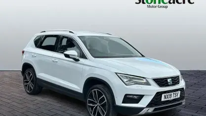 Used Seat Ateca XCELLENCE Lux 150 HP (110 kW) 2019 White SUV