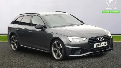 Used Audi A4 Black Edition 150 HP (110 kW) 2019 Grey Estate