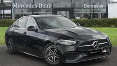 Black Used 2024 Mercedes C200 AMG line Sedan | £31,450 (Fair price)