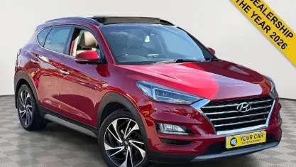 Used Hyundai Tucson Premium SE 177 HP (130 kW) 2019 Red SUV