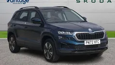 Petrol blue metallic Used 2022 Skoda Karoq SE Drive SUV | £19,490 (Fair price)