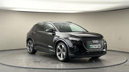 Gebraucht Audi Q4 e-tron Black Edition 125 kW (170 PS) 2024 Schwarz SUV