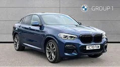 Blue Used 2020 BMW X4 M Sport SUV | £37,895 (Fair price)