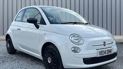 White Used 2014 Fiat 500 Pop Hatchback | £3,295 (Fair price)