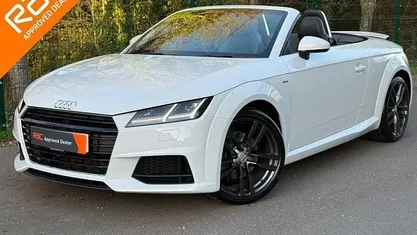 Used Audi TT Roadster S-Line 230 HP (169 kW) 2017 White Cabriolet