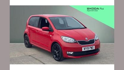 Begagnad Skoda Citigo Colour Edition 60 HK (44 kW) 2019 Röd Halvkombi