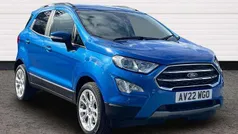 Blue Used 2022 Ford Ecosport Titanium SUV | £13,900 (Fair price)