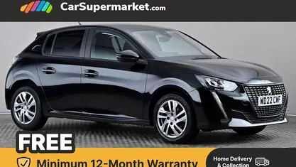 Black Used 2022 Peugeot 208 Active+ Hatchback | £12,897 (Fair price)